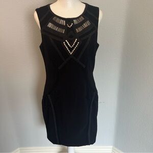 NWOT The Clothing Company Little Black Dress with Embellishments